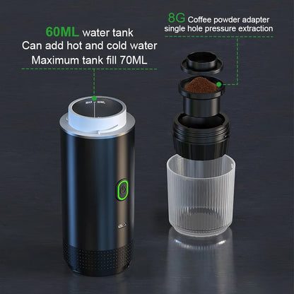 Portable 3-in-1 Espresso Machine – Brew Anywhere, Anytime